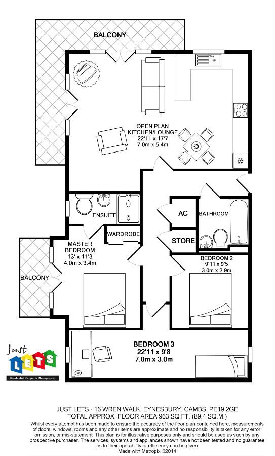 Wren Walk, Eynesbury, Cambs Just Lets